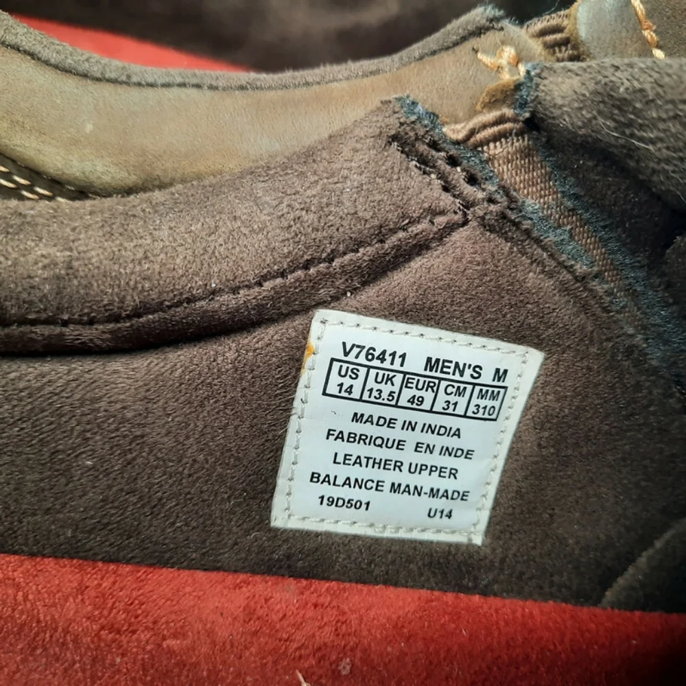Rockport Walkability Make Your Path Waterproof Slip On Brown‎ Men's Size 14